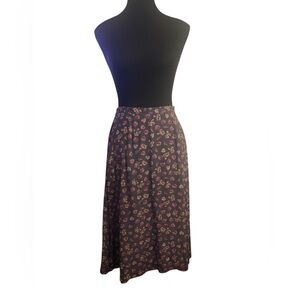 Coldwater Creek A-Line Midi Skirt Casual GUC M